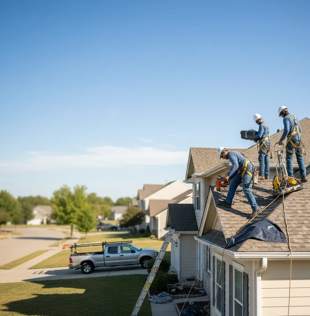 Roof Repair in New Albany